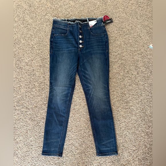 Express Ankle Stretch Jeans Size 8 Short NWT - Picture 1 of 10
